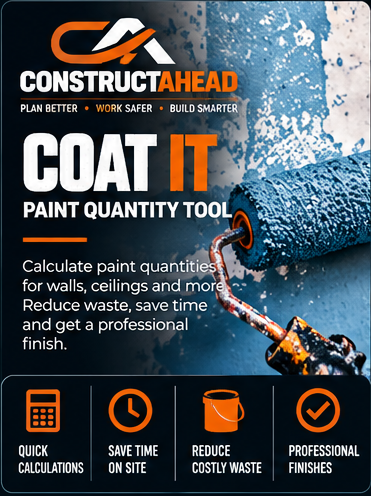ConstructAhead COAT IT — Paint Quantity Tool